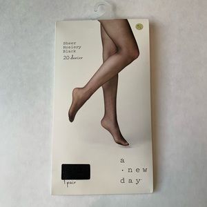 A New Day black tights 20 denier
